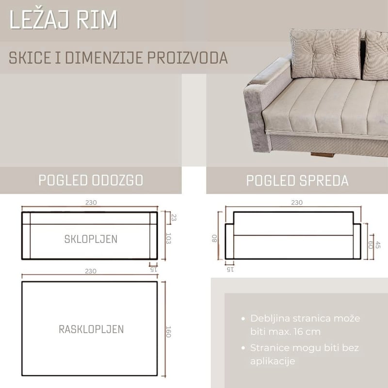 robna kuca stanojcic mmp Ležaj Rim 2