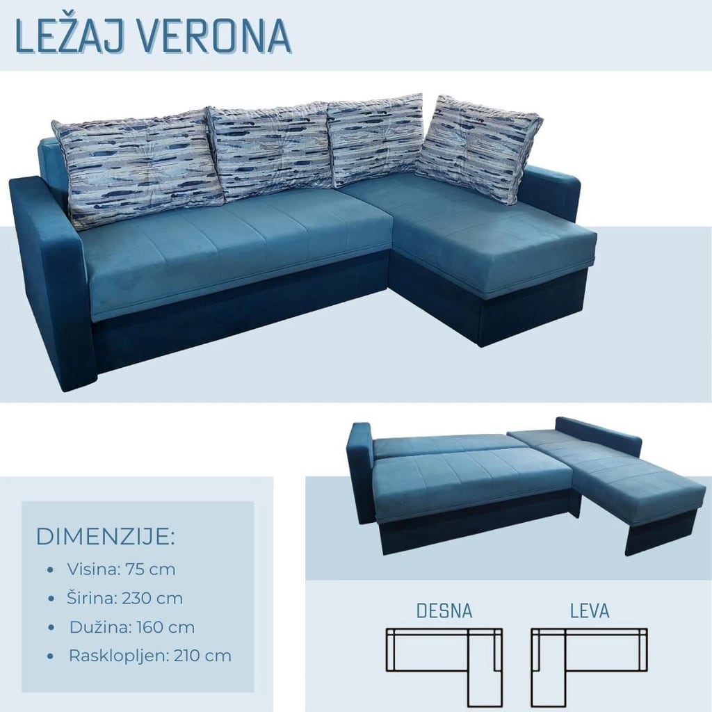robna kuca stanojcic mmp Ugaona garnitura Verona